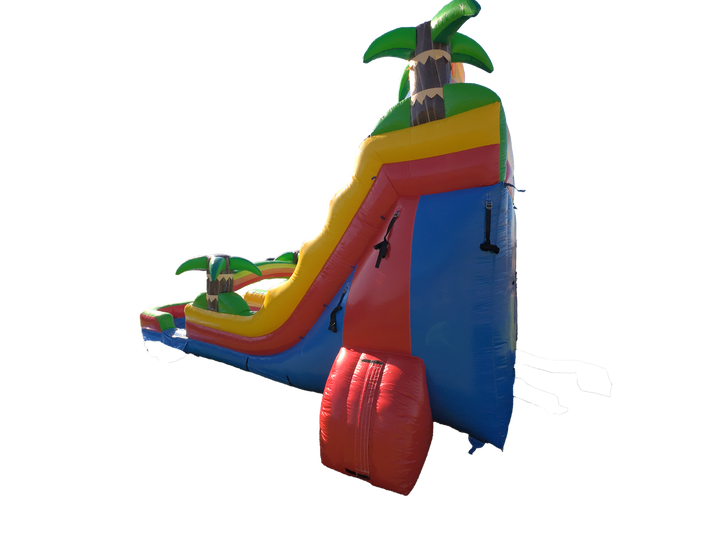 18FT Sunshine in Paradise Single Lane Slide