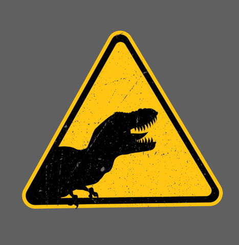 The T-Rex TheT-Rex_Sign - Big and Bright Inflatables