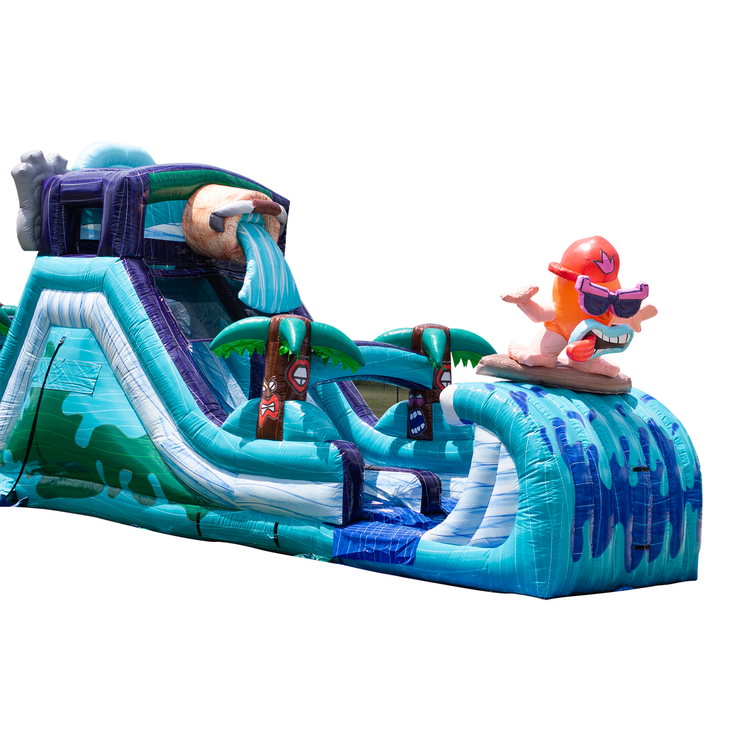 Tiki Tovi’s Adventure Obstacle Course (Splash Pad) (Pa Nj Certified)