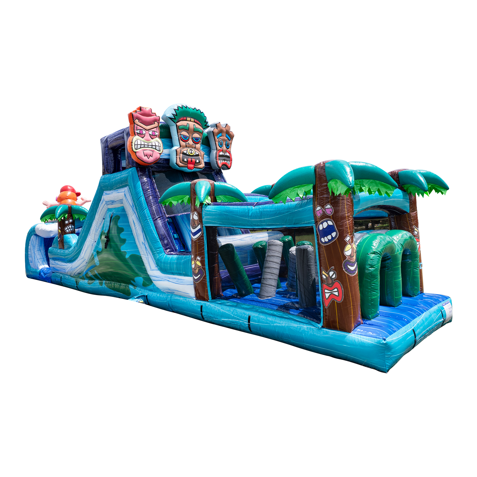 Tiki Tovi’s Adventure Obstacle Course (Splash Pad) (Pa Nj Certified)