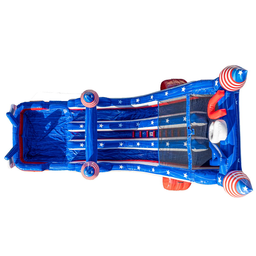 18FT USA Dual Lane Slide