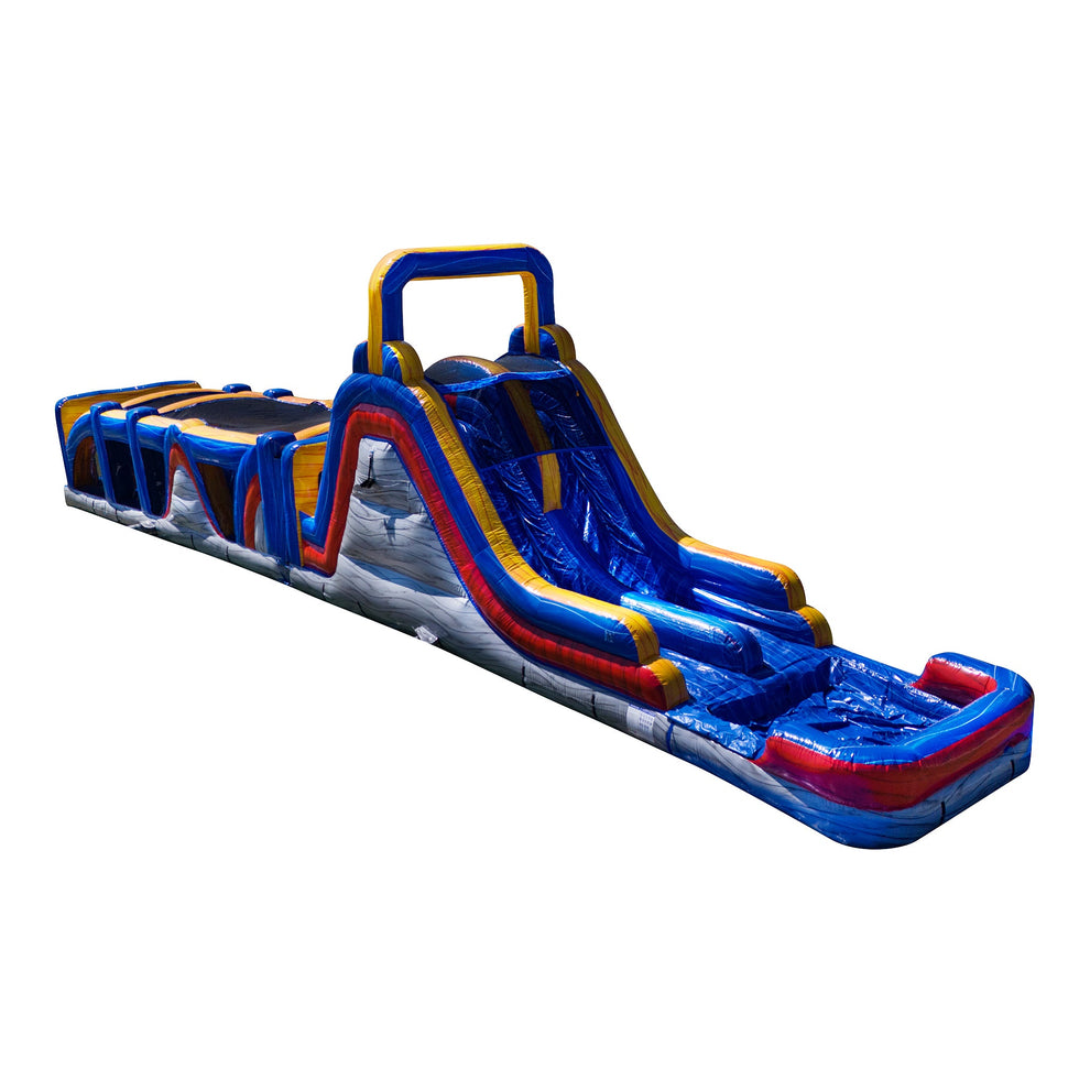 69FT Obstacle Course – Big and Bright Inflatables