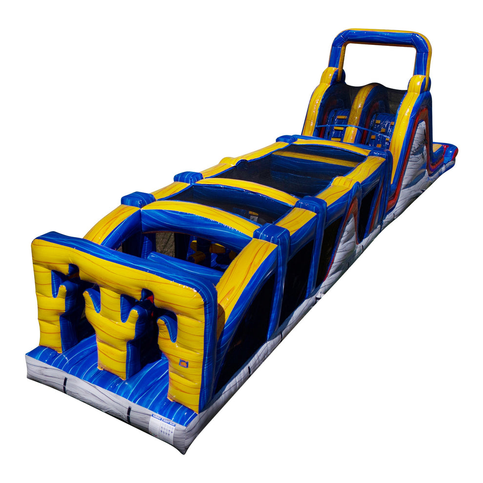 69FT Obstacle Course – Big and Bright Inflatables
