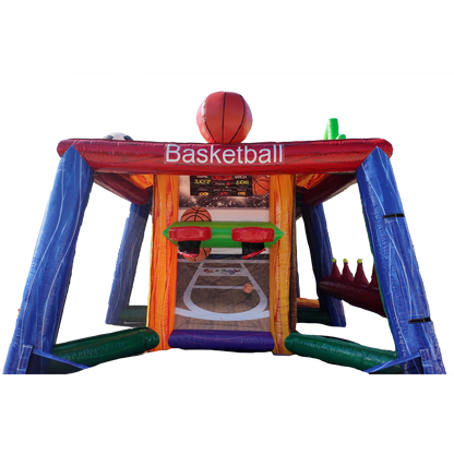 Fieldhouse 6 basketballframe - Big and Bright Inflatables