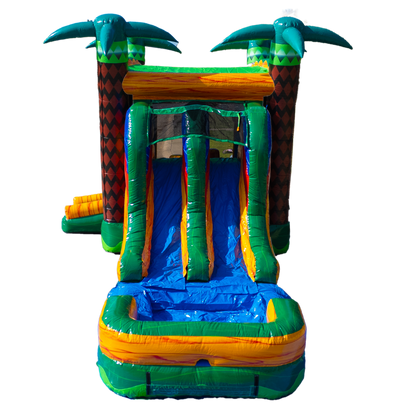 Blue Diamond Palms Combo bluediamondcombo-12 - Big and Bright Inflatables