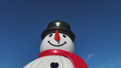 Snowman Bounce House