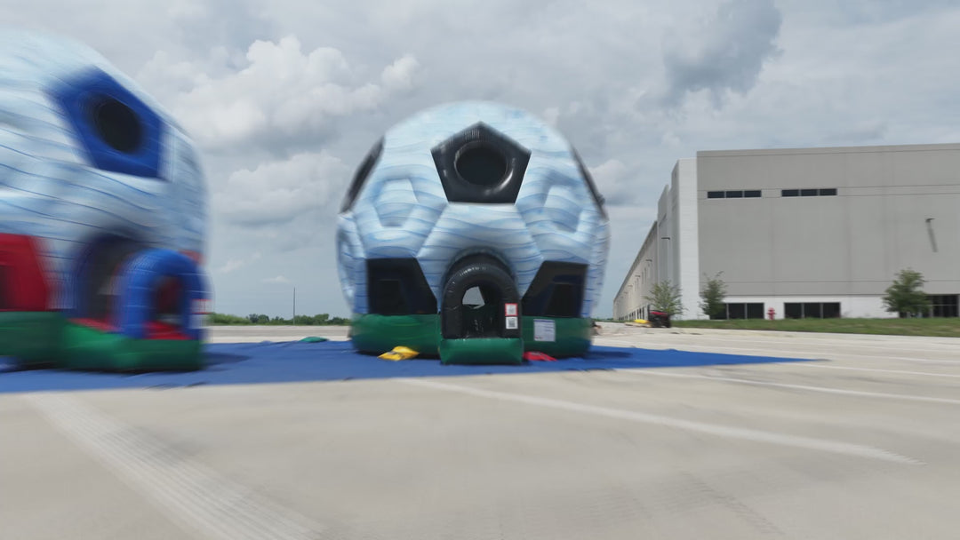 Soccer Ball Bounce House
