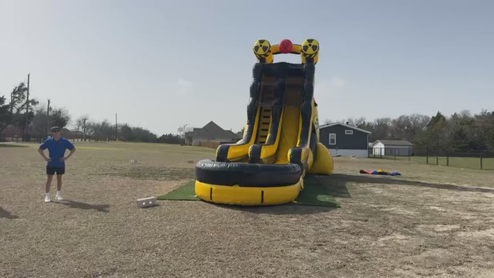 22FT Nuclear Single Lane Slide