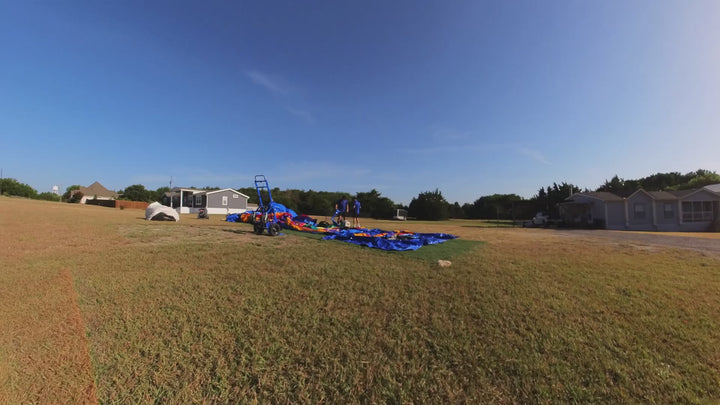 18FT Mauna Lua Dual Lane Waterslide w/ Slip N Slide
