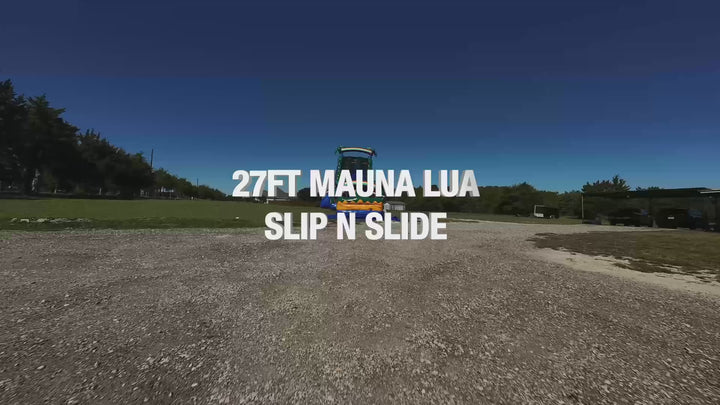 27FT Mauna Lua Dual Lane w/ Slip N Slide
