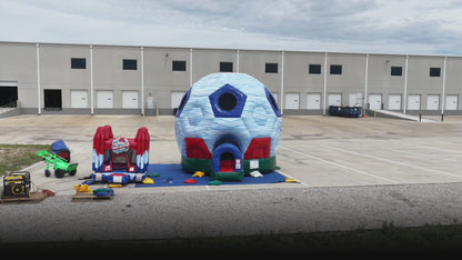 Soccer Ball Bounce House