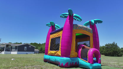 Teal Rippling Rush Bouncer