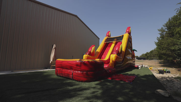 18FT Tropical Inferno Obstacle Course