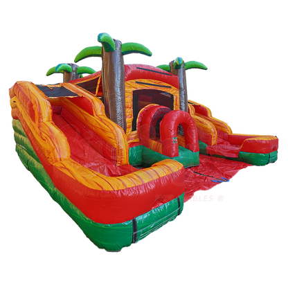 Tropical Dual Mini Combo tropicaloasisminidualcombo4 - Big and Bright Inflatables