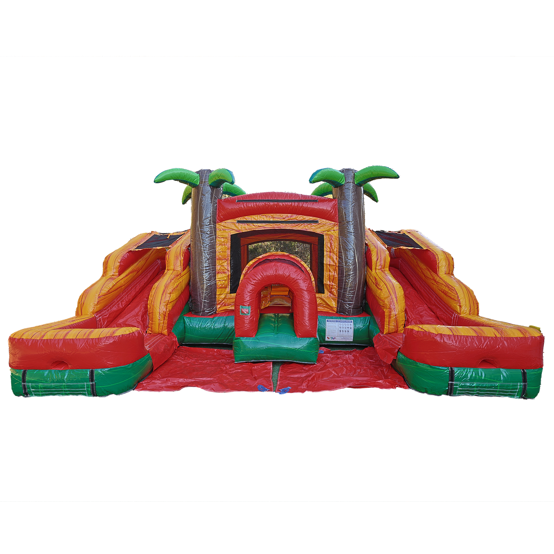 Tropical Dual Mini Combo tropicaloasisminidualcombo2 - Big and Bright Inflatables