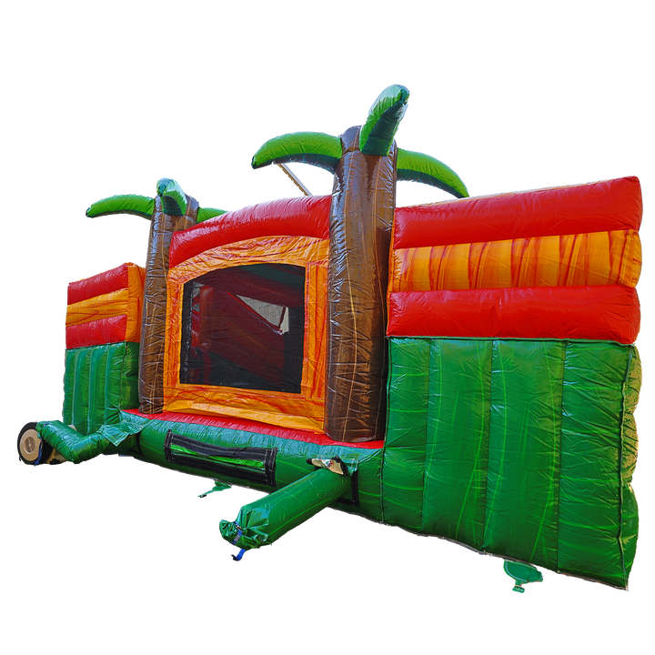 Tropical Dual Mini Combo tropicaloasisminidualcombo5 - Big and Bright Inflatables